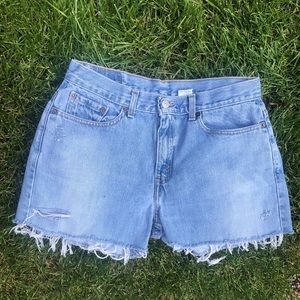 Levi’s vintage denim shorts